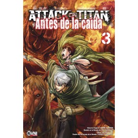 Attack On Titan Antes de la caída Vol 03